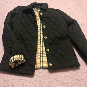 Burberry look a like quilted Jacket